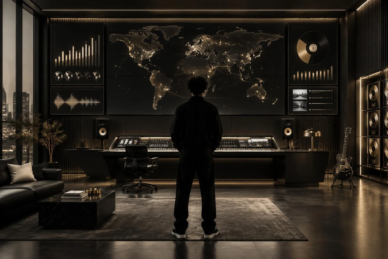 Soundflowmusic artistlansering och global distribution